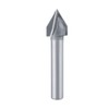 CNC V Bit 60 ° Router 6x10mm Router Bits Borde