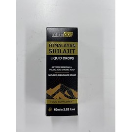 Shilajit Drops reines natürliches Himalaya-Shilajit-Nahrungsergänzungsmittel mit 85+ Spurenmineralien und Fulvosäure-Huminsäuren, Hatmanlabs Shilajit Flüssigkeitstropfen steigert Immunität Energie für