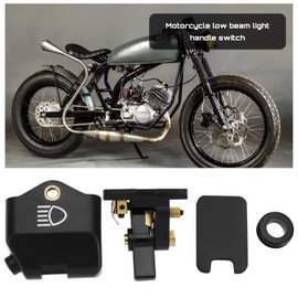 VGOL Motorcycle 2-Button Horn & Light Indicator Switch Handlebar Light Switch Compatible with Simson S51N S50 SR50 KR51 with Seal Set
