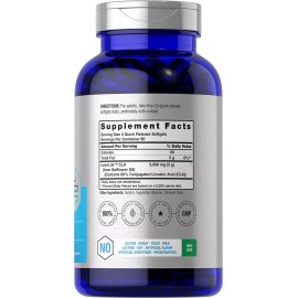 CLA 5000 mg | Maxiumum Potency | 300 Softgel Pills | by Horbaach