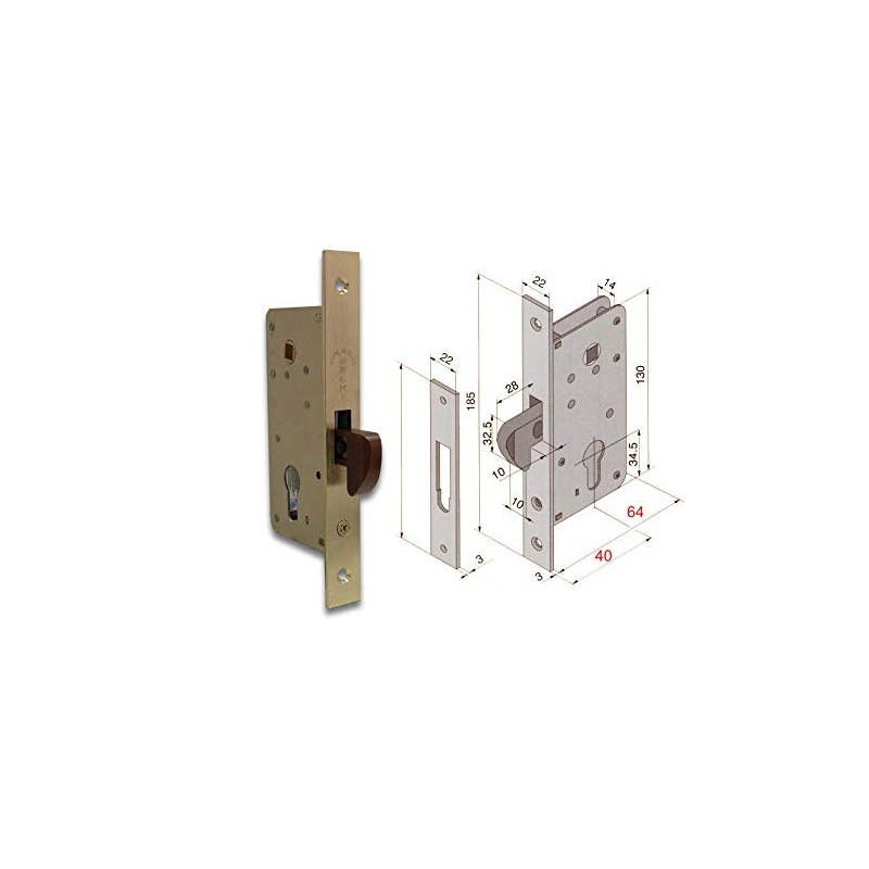 Welka 2630000 Hook Lock Q/M Ent. Mm. 30