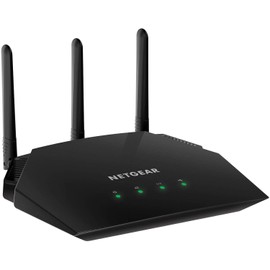 NETGEAR R6850 AC2000 Dual Band Gigabit Smart 2.4GHz/5GHz 4x4 802.11ac Wave2 Wi-Fi Wireless Router (Renewed)