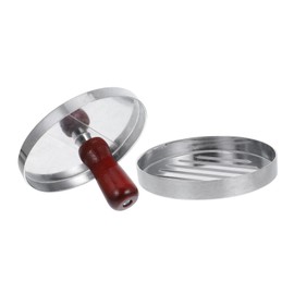 Levemolo Non-Stick Burger Press for Griddle Smash Burger Masher Meat Patty Press Kit Holder Easy to Clean