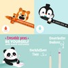 LEGAMI Pen Set [12 Pieces], Erasable Gel Pens with Hippo,