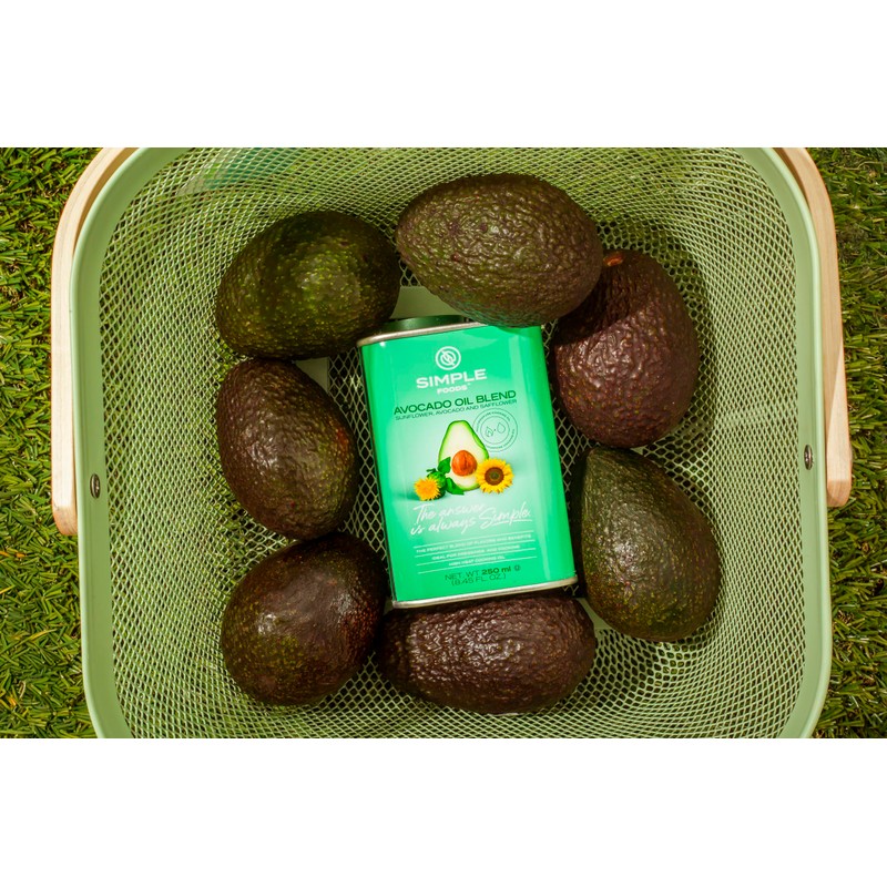 Simple Foods Avocado Blend Oil - High Oleic Content, Low
