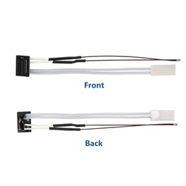 LEOWAY 24V 48W Ceramic Heater and Thermistor Kit for P1P/P1S 3D Printers (2 Pcs)