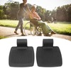2pcs Wheelchair Footrests Professional Plastic Replacement Wheelchair Footplate Pedal Accessory