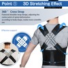 Adjustable Back Posture Belt for Men & Women，Back Brace for