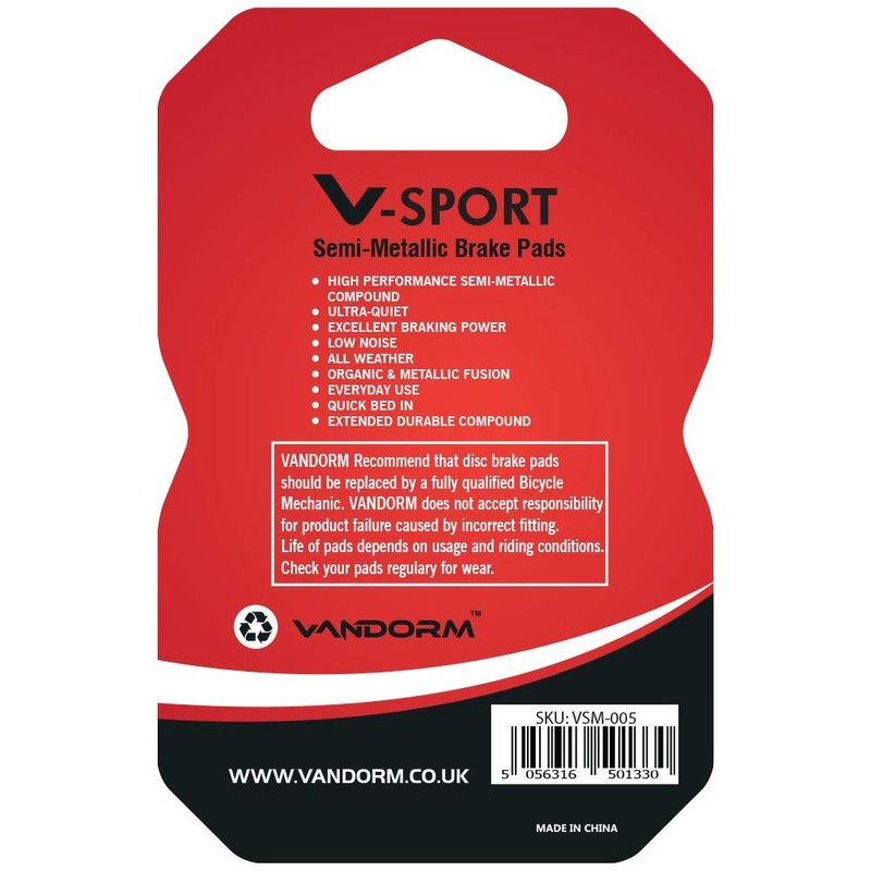 VandormSPORT - Shimano XTR M965 Pad Variant - semi metalic
