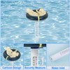 Pool Thermometer Floating Easy Read, Leisurely Polar Bear Water Thermometer