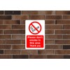 Safety First Display LTD Please don't smoke in this area