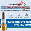 AquaNeurk Stainless Steel Water Hammer Arrestor, 3/4 Inch MHT Straight