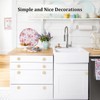 ZOCONE 12PCS Gold Drawer Knobs, 29mm Round Cabinet Knobs with