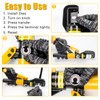 YUZES Hydraulic Crimping Tool and Cable Cutter, 12 AWG to