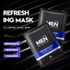 6PCS Mens Face Mask Set,Face Masks for Men,Skincare Gift Set