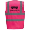 Bus W*nker Premium Hi Vis Funny Joke Vest - Reflective