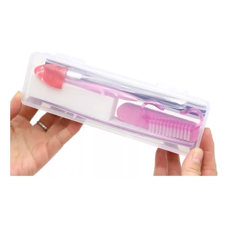 productos comerciales mx Juego De Limas Manicura Profesional 8 Piezas