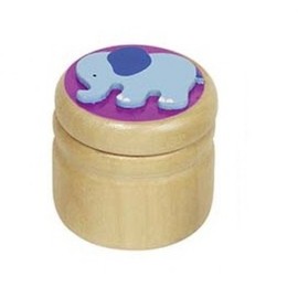 Tooth box elephant wood Tooth Holder Wood Box