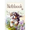 Dog Journal Notebook: Cute Lined Dog-Themed Puppy Notebook With Adorable