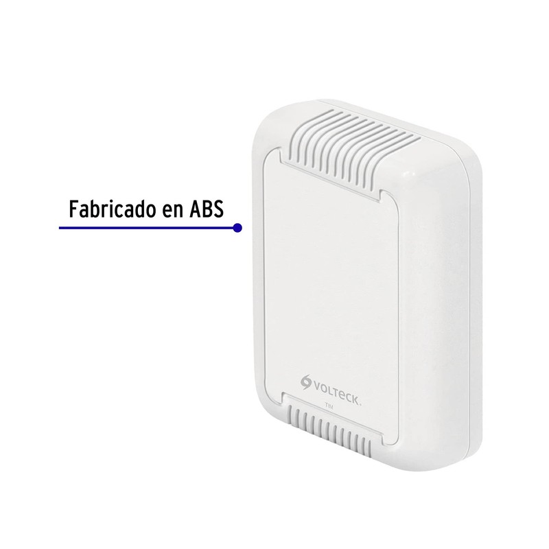 Volteck TIM, Timbre alámbrico, 1 tono, Volteck, cuadrado