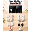XUK DIY Alarm System for Home Security, 13-Piece Smart Home