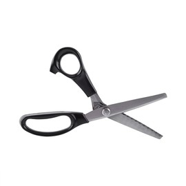Tijeras Dentadas para Tela, tijeras para costura Corte en Zigzag 3/5/7mm, Acero Inoxidable para Costura y Manualidades