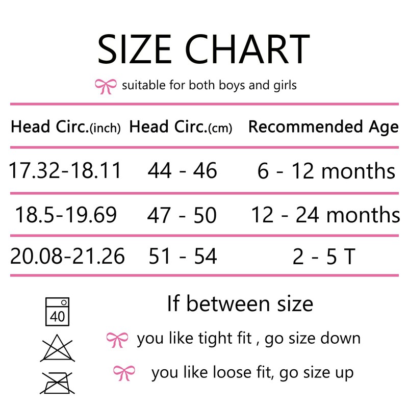 LO SHOKIM Baby Sun Hat 2 Pack Toddler UPF 50+