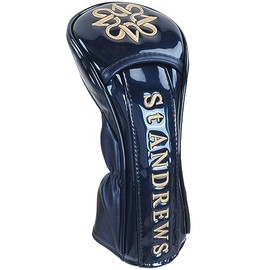 St Andrews 042-3984813 Continuing Classic Product Head Cover [Enamel Series] (For Utilities, 3, 4, 5, X Numbers) / Golf UT, 110_blue