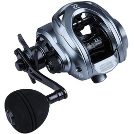 Sougayilang Baitcasting Fishing Reel High Speed Baitcaster with 9+1 Ball Bearings, Gear Ratio 8.0:1, Magnetic Brake System Power Handle Casting Reels - Left Handed
