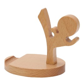 MMOO Wooden Karate Kid Cell Phone Holder