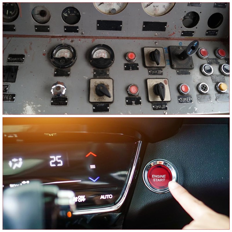 12 V Car Start Button, Engine Start Button, Car Engine