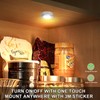 HONGUT Wireless LED Puck Lights, Touch Activated Tap Ligh Push