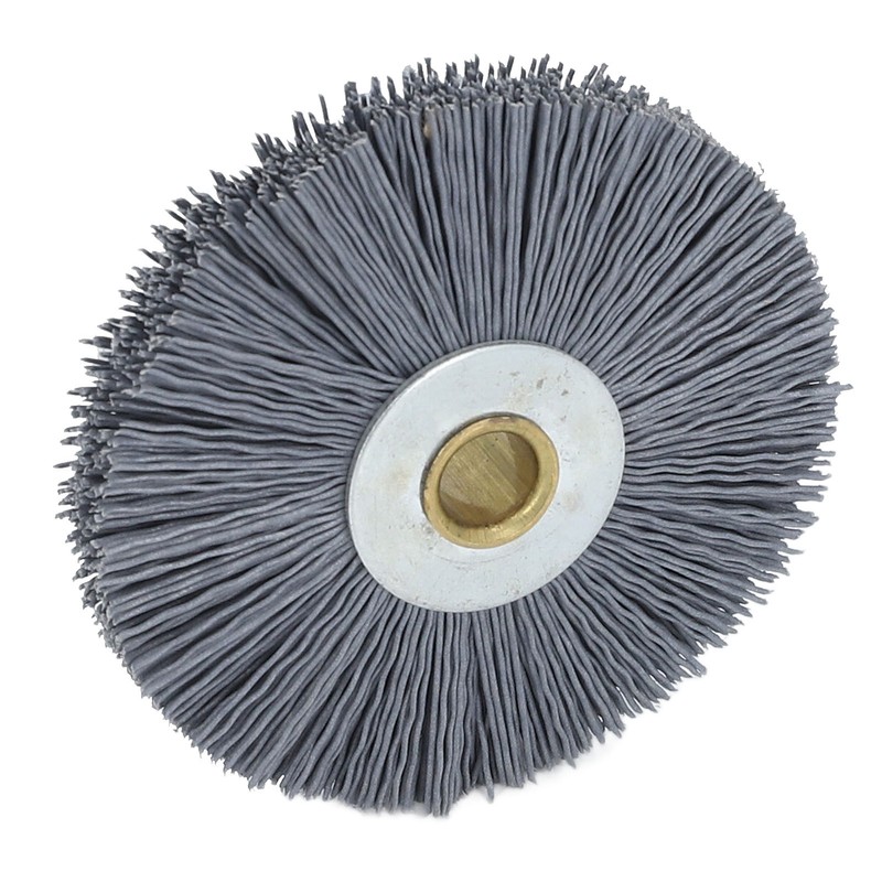 Key Machine Deburring Brush Nylon Bristles Burr Removal Cleaning Tool