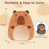 Capybara Microwavable Heating Pad for Belly, Neck & Shoulders, Heated