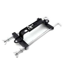 Battery Holder Down Bracket Battery Fixing Bracket Universal Adjustable Battery Crossbar with 11 inches J Bolts for Cars SUVs