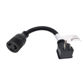 Parkworld 885248A Adapter Cord Household Regular Plug 5-15P to L6-20R Receptacle Female (Right Angle Plug)