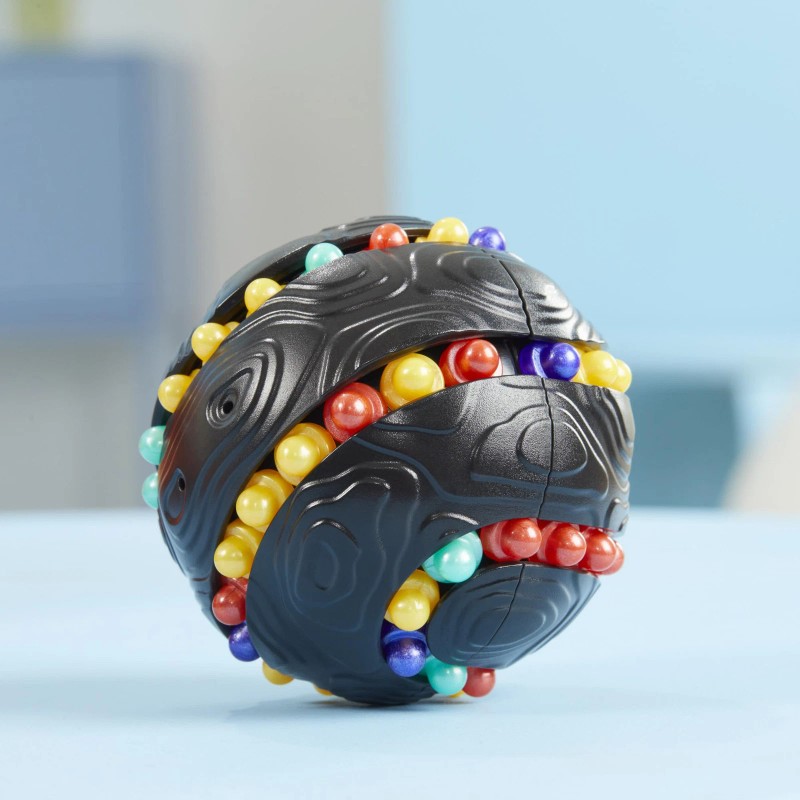 Hasbro Gaming Atomix Spherical Brain Teaser Game Twist Match and