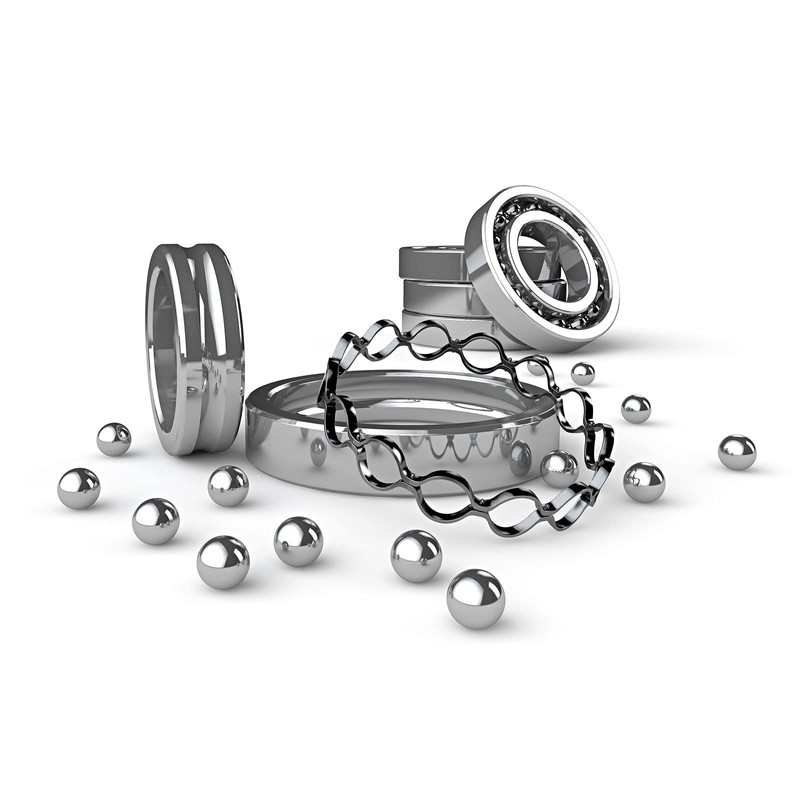 sourcing map 10pcs 25mm Carbon Steel Bearing Balls Precision Polished