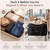 P.travel Foldable Travel Bag, Water-Resistant Lightweight Carry on Duffel Bag