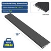 LIEKUMM 1" Rise PVC Threshold Ramp for Doorways, 1700 Lbs