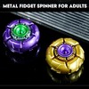 WaJexy Fidget Spinners for Adults, Open Armor Mecha Design Metal