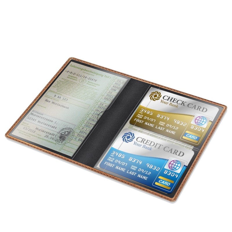 Fintie Vehicle Registration Certificate Case, Ultra-Thin and Lightweight, Credit Card