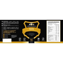 Testo For Men 90 Cpsulas Maca Negra Fenogreco Arginina A4h Sin Sabor