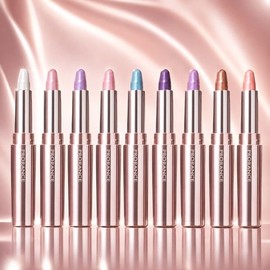 Prorance Shine Stick Shadow Pearl Eye Shadow Wonder Purple 2pcs / 프로랑스 샤인 스틱 섀도 펄 아이 섀도우 원더 퍼플 2개