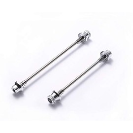 MTB Road Bike Cycling Wheel Hub Non Quick Release Lock Skewers Sets, Hex Locking Skewer M5 Hex Head Anti Theft Secure Lock Skewers
