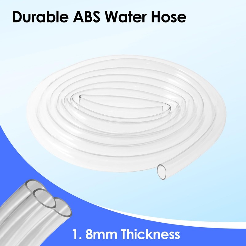 9.8ft Air Conditioner Drain Hose, 3/5 inch Flexible Leak-Proof AC
