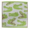 Animal Face [Hand Towel] Jacquard Wash Towel/Crocodile