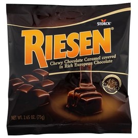 Riesen Chewy Chocolate Caramel - 2.65oz (Pack of 3)
