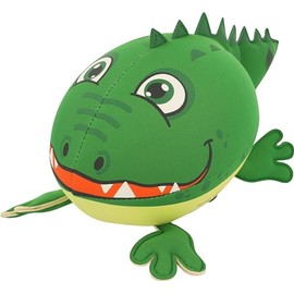 Sunflex® Neoprene Jumping Animal Ball Crocodile | Soft & Lightweight for the Beach and Water | Especially for Children Very Good for Throwing & Catching | Jumps on the Water Surface | Extremely Robust