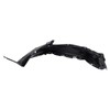 TRQ Front Right Inner Fender Liner Black Passenger Side Compatible
